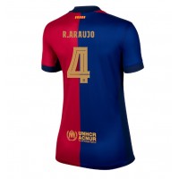 Camiseta Barcelona Ronald Araujo #4 Primera Equipación para mujer 2024-25 manga corta